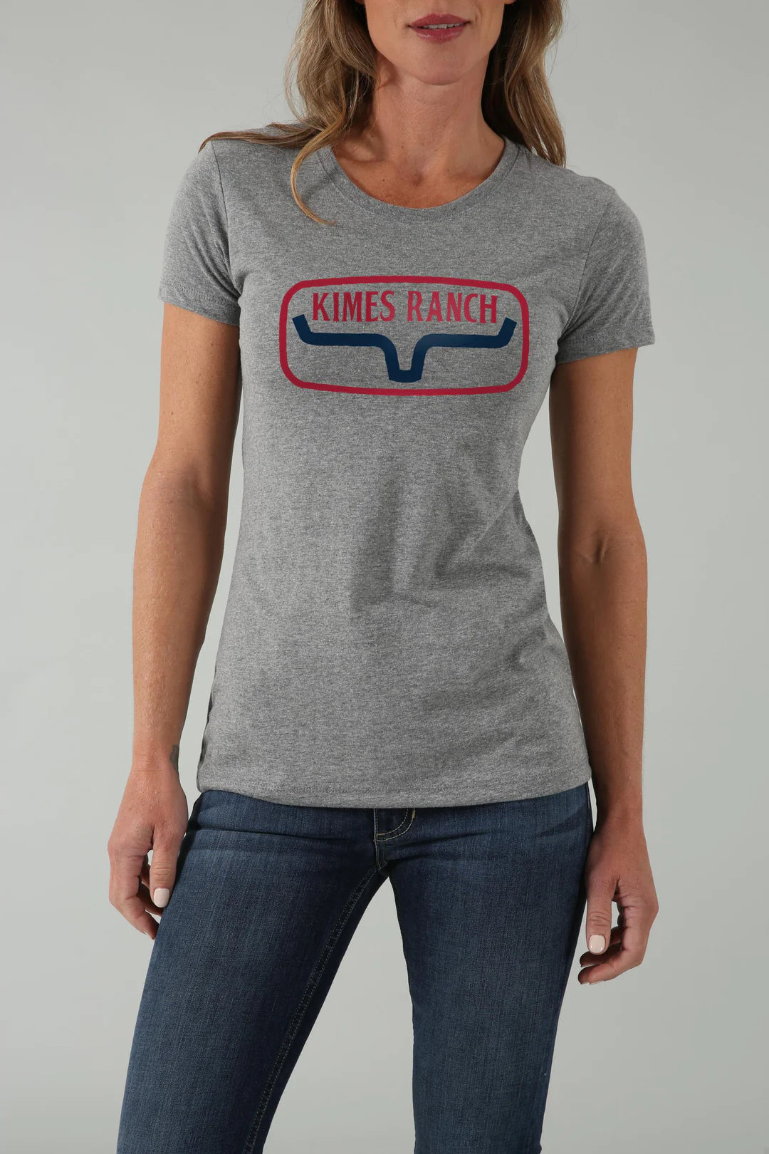WOMEN'S KIMES ROLLIN GRAPHIC TEE SHIRT-- Notch Collar Peter Pan Collar Cowl Neck