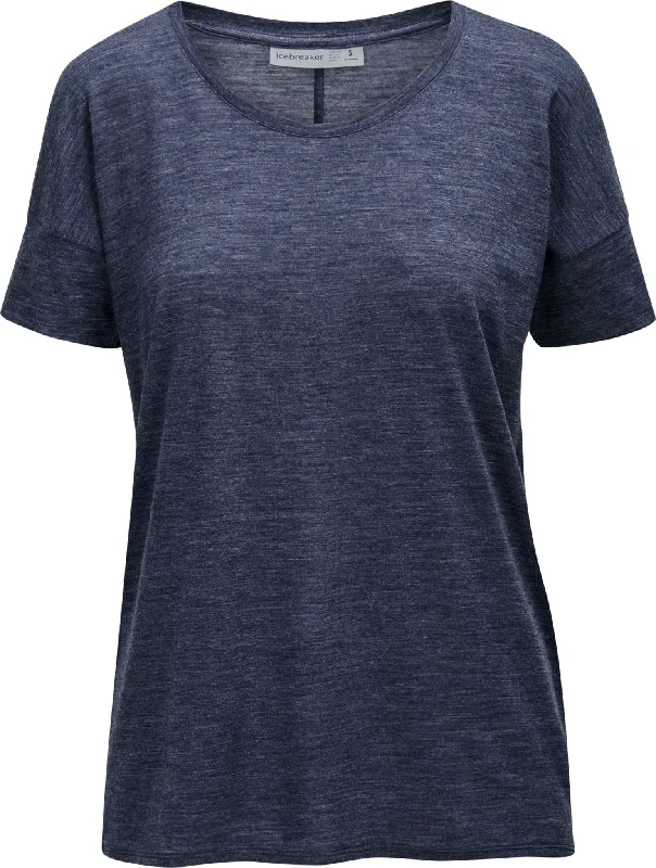 Solace Short Sleeve Low Crewe - Women's|-|T-shirt Solace - Femme-- Silk Blend Satin Velvet
