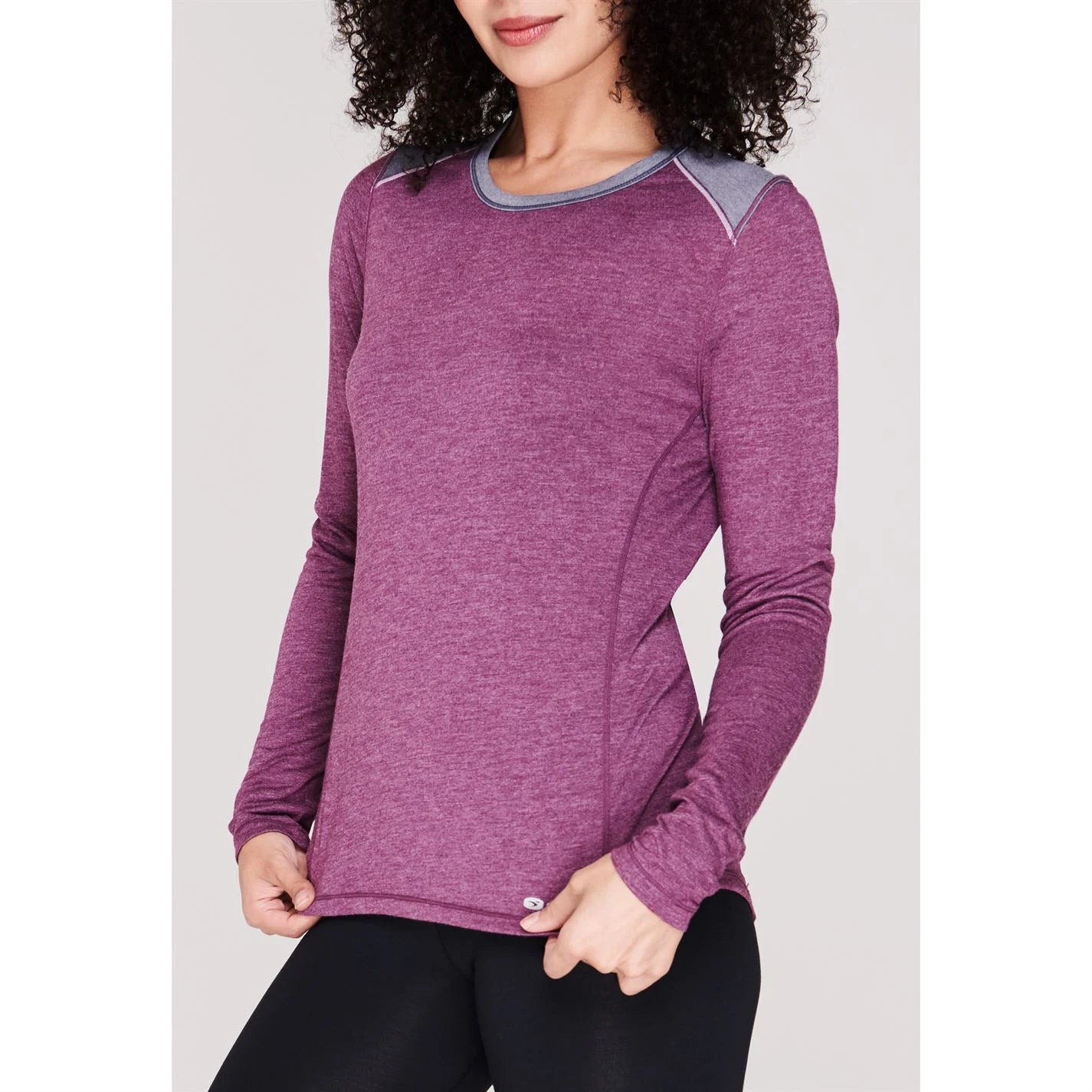 Verve Long-Sleeve T-Shirt (Women's)-- Hooded Caped Shawl Collar
