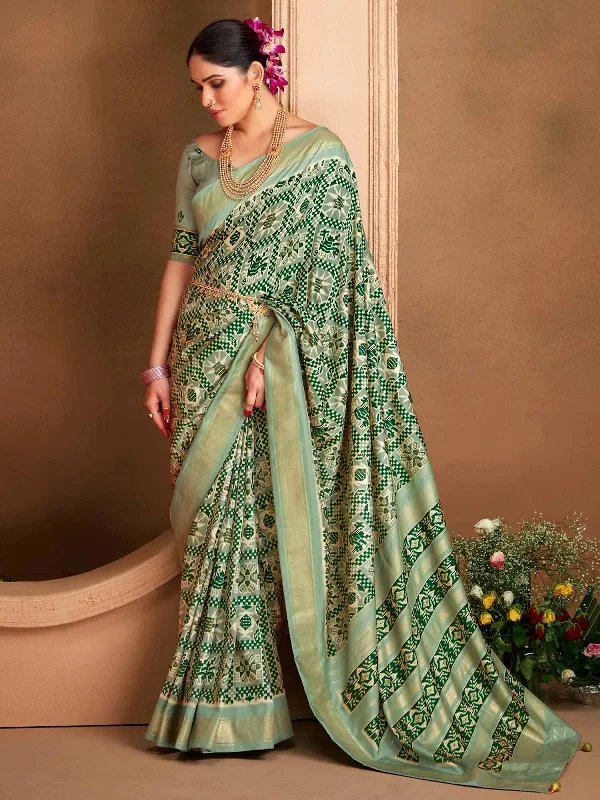 Saree Mall Women's Blend Sea Green Woven Design Designer Saree With Blouse Piece-ADWTYA1007 Puff Sleeve Blouse Saree Mall Women's Blend Sea Green Woven Design Designer Saree With Blouse Piece-ADWTYA1007 Puff Sleeve Blouse