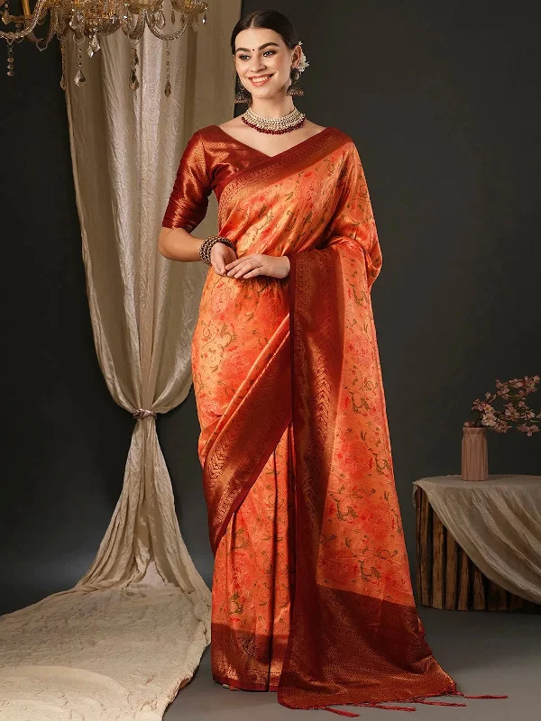 Saree Mall Women's Blend Red Woven Design Designer Saree With Blouse Piece-YARYA104 Elegant Semi-Sheer Blouse Saree Mall Women's Blend Red Woven Design Designer Saree With Blouse Piece-YARYA104 Elegant Semi-Sheer Blouse