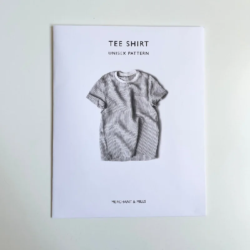 Merchant & Mills Pattern : Tee Shirt-- Embroidered Appliqued Beaded