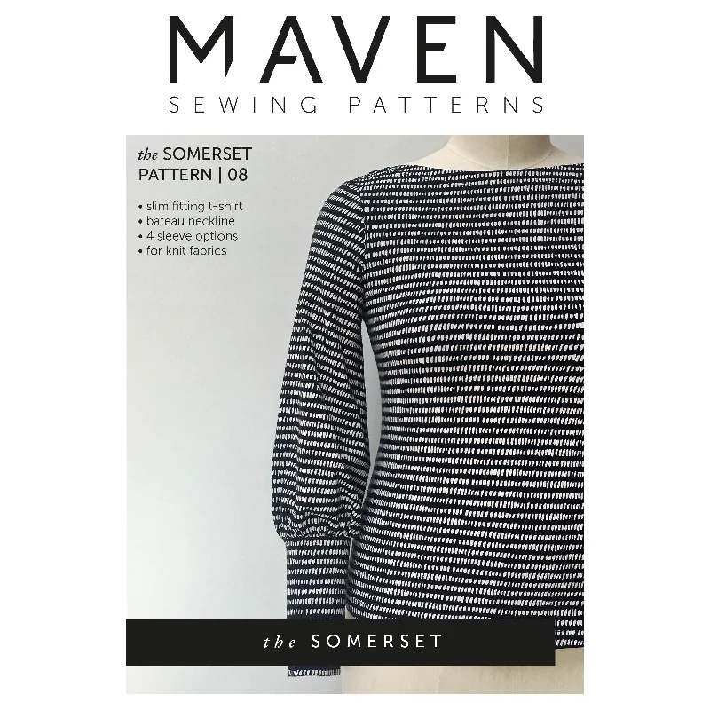 The Somerset T-shirt by Maven-- Oversized T-Shirt Spandex breathable