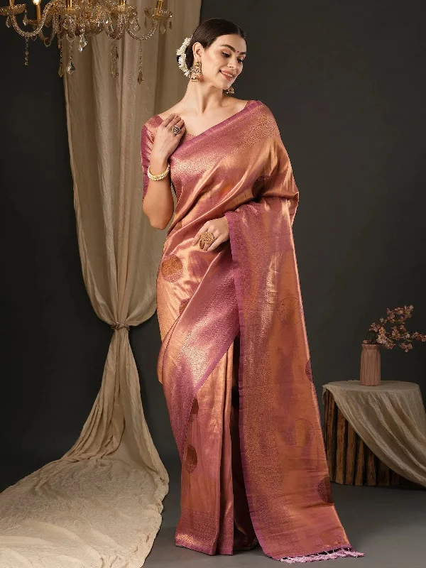 Saree Mall Women's Blend Mauve Woven Design Designer Saree With Blouse Piece-YARYA202 Relaxed Fit Blouse Saree Mall Women's Blend Mauve Woven Design Designer Saree With Blouse Piece-YARYA202 Relaxed Fit Blouse