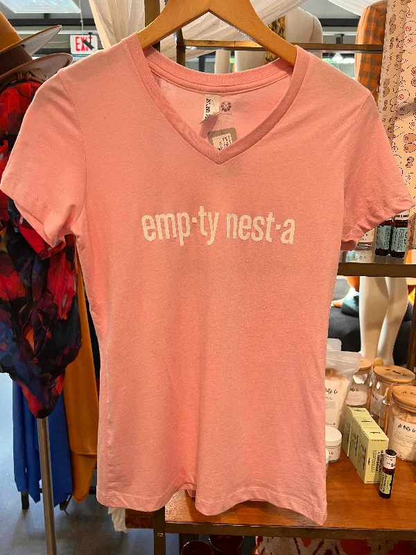 Emp-ty nest-a women's Tshirt-- Oversized T-Shirt Spandex breathable