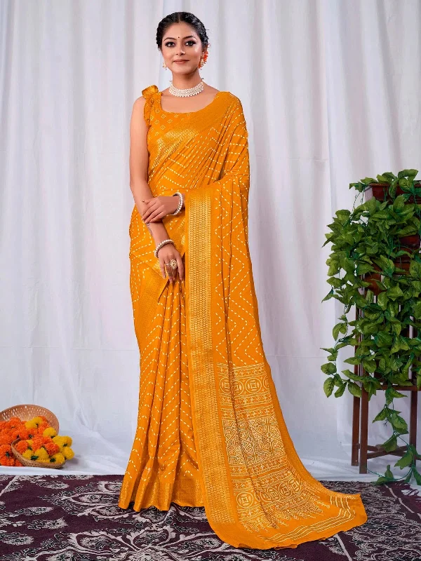 Saree Mall Women's Dola Mustard Printed Designer Saree With Blouse Piece-UNVRSE06B Soft Satin Blouse Saree Mall Women's Dola Mustard Printed Designer Saree With Blouse Piece-UNVRSE06B Soft Satin Blouse