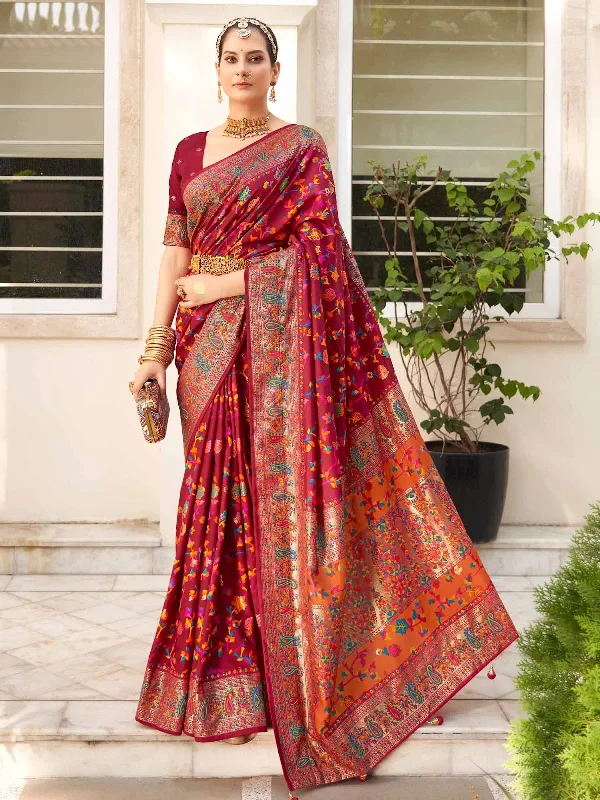 Saree Mall Women's Dola Navy Blue Printed Designer Saree With Blouse Piece-PSHMINA1004 Peter Pan Blouse Saree Mall Women's Dola Navy Blue Printed Designer Saree With Blouse Piece-PSHMINA1004 Peter Pan Blouse