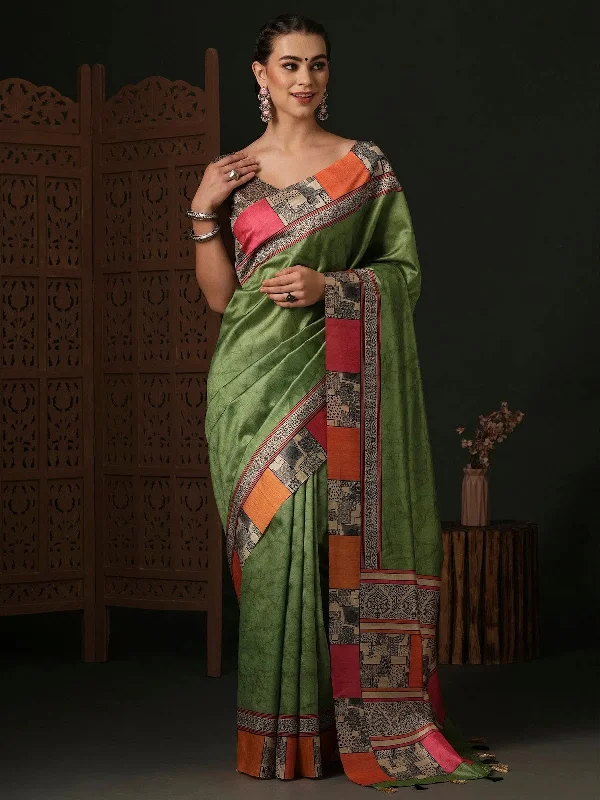 Saree Mall Women's Dola Black Printed Designer Saree With Blouse Piece-DARIA2008 Bell Sleeve Blouse Saree Mall Women's Dola Black Printed Designer Saree With Blouse Piece-DARIA2008 Bell Sleeve Blouse