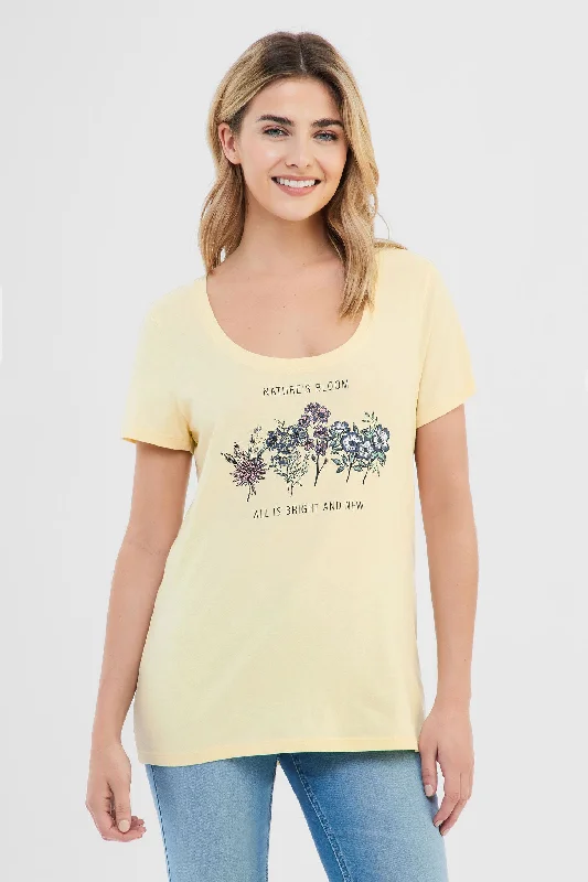 T-shirt imprimé en coton, 2/30$ - Femme-- Plaid T-Shirt Polka Dot Checkered
