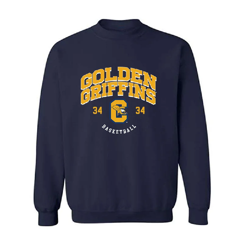 Canisius - NCAA Women's Basketball : Shariah Gailes - Classic Shersey Crewneck Sweatshirt Hoodie with Hem Lace Feminine Delicate