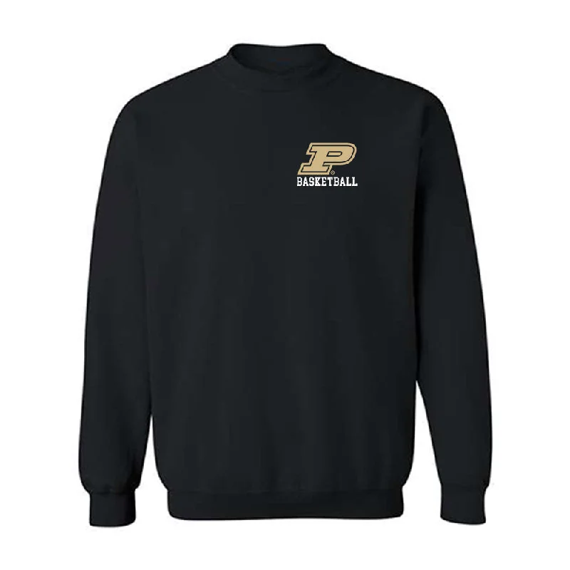 Purdue - NCAA Women's Basketball : Alaina Harper - Classic Shersey Crewneck Sweatshirt Hoodie with Stripes Bold Sporty