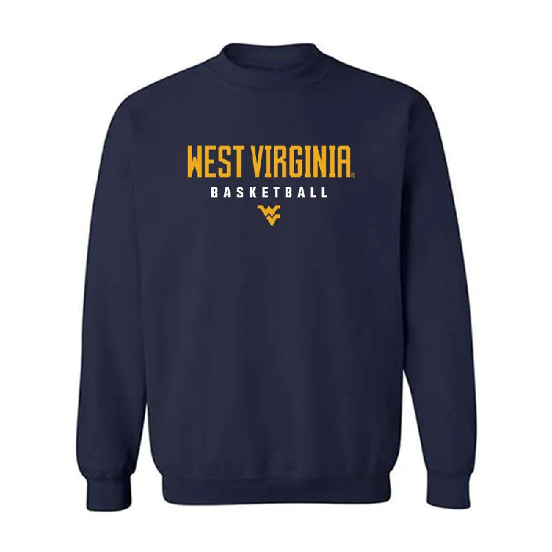 West Virginia - NCAA Women's Basketball : Sydney Shaw - Classic Shersey Crewneck Sweatshirt Hoodie with Drawcord Adjustable Secure