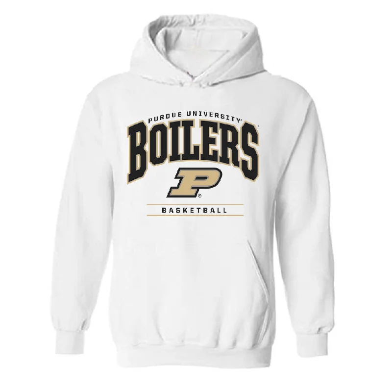 Purdue - NCAA Women's Basketball : Alaina Harper - Classic Shersey Hooded Sweatshirt Hoodie with Sequins Glamorous Eye-catching