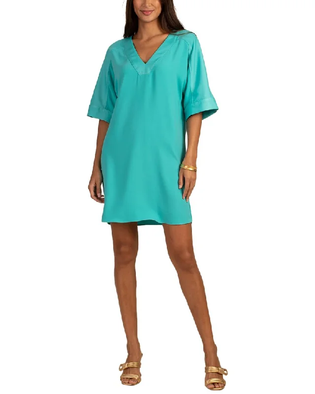 Trina Turk Rabat Shift Dress empire Waist empire
