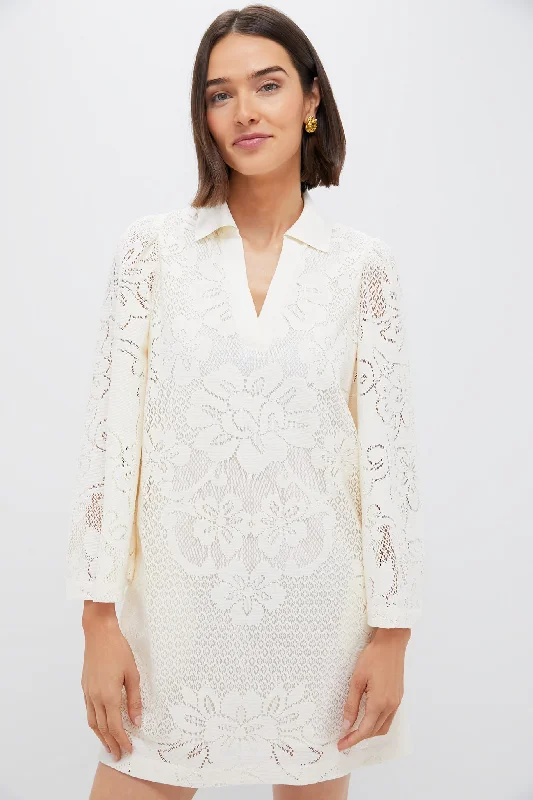 Ivory Lace Courtney Dress Tunics Versatile functional