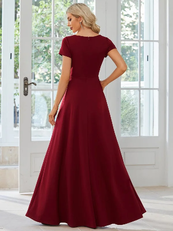 Fall Mini Dress Elegant Velvet Mini Dress