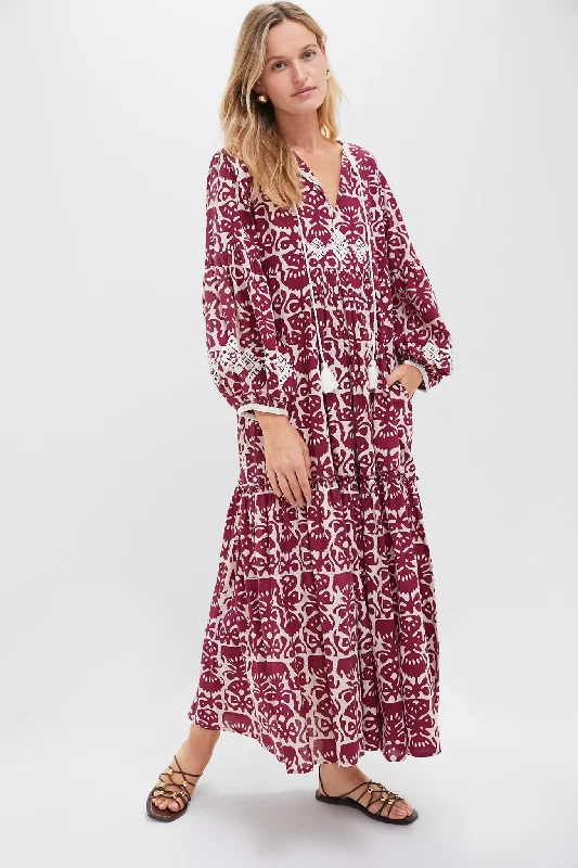 Aubergine Sannar Dress Tunics Cozy soft