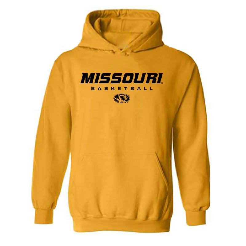 Missouri - NCAA Women's Basketball : Londyn Oliphant - Classic Shersey Hooded Sweatshirt Hoodie with Half-Zip Sporty Casual