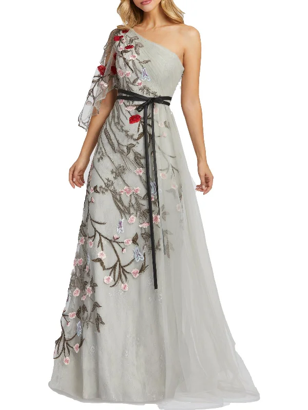 Womens Embroidered Long Evening Dress Tunics Vintage classic