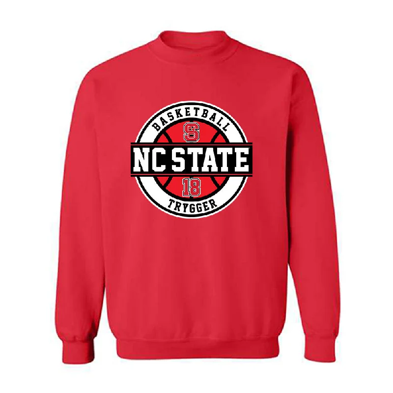 NC State - NCAA Women's Basketball : Tilda Trygger - Classic Fashion Shersey Crewneck Sweatshirt Hoodie with Batwing Sleeves Loose Dramatic