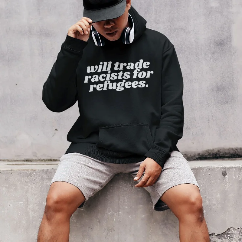 Will Trade | Unisex Hoodie Hoodie with Hood Adjustable Protection