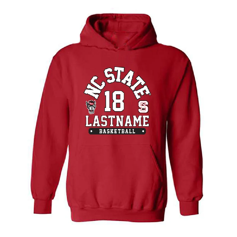NC State - NCAA Women's Basketball : Tilda Trygger - Fashion Shersey Hooded Sweatshirt Hoodie with Elastic Cuffs Stretchable Comfortable
