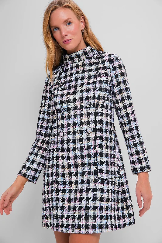 Prismatic Tweed Radziwill Dress Tunic Top Casual