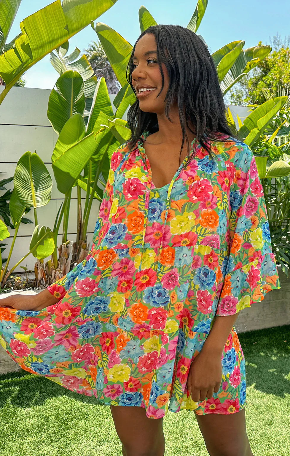 Viola Mini Dress Comfortable Off-Shoulder Mini Dress