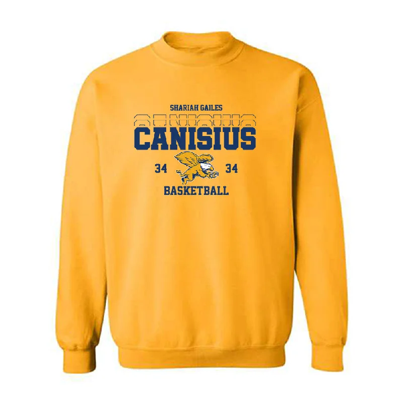 Canisius - NCAA Women's Basketball : Shariah Gailes - Classic Fashion Shersey Crewneck Sweatshirt Hoodie Dress Longline Feminine