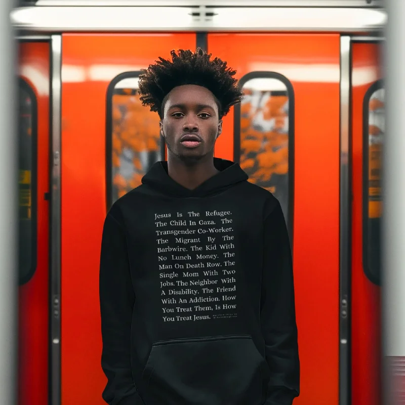 Matthew 25 | Unisex Hoodie... Hoodie with Hem Elastic Stretchable Comfortable
