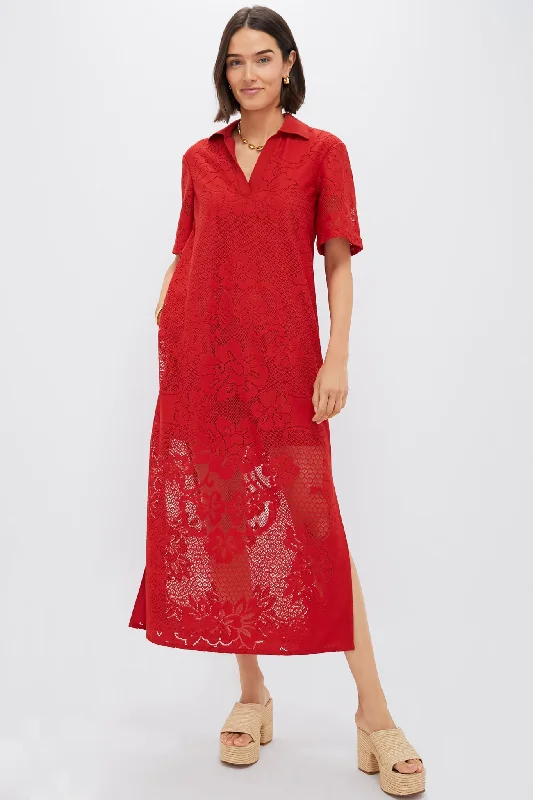 Crimson Lace Marta Dress Tunics Brand named