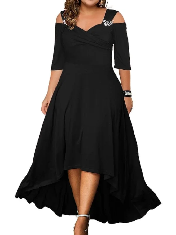 Women's Long Sleeve Mini Dress Trendy Tulle Mini Dress