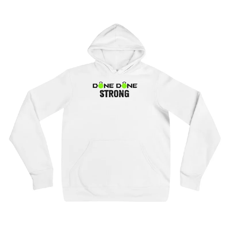 STRONG Bella Unisex hoodie Hoodie with Double Zipper Versatile Adjustable
