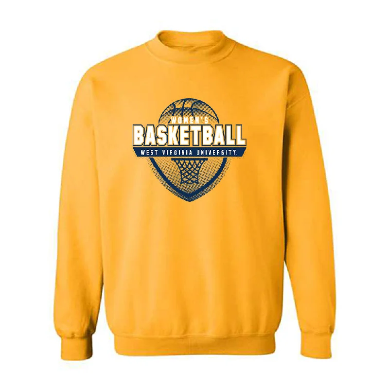 West Virginia - NCAA Women's Basketball : Sydney Shaw - Generic Sports Shersey Crewneck Sweatshirt Hoodie with Lace Feminine Delicate