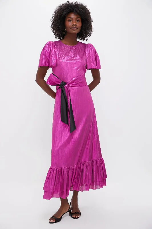 Fuchsia Metallic Angelina Dress Tunics Ceremony elegant