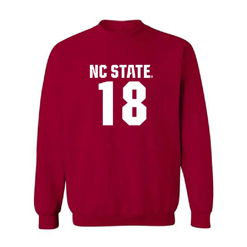 NC State - NCAA Women's Basketball : Tilda Trygger - Classic Shersey Crewneck Sweatshirt Hoodie with Pastel Soft Subtle