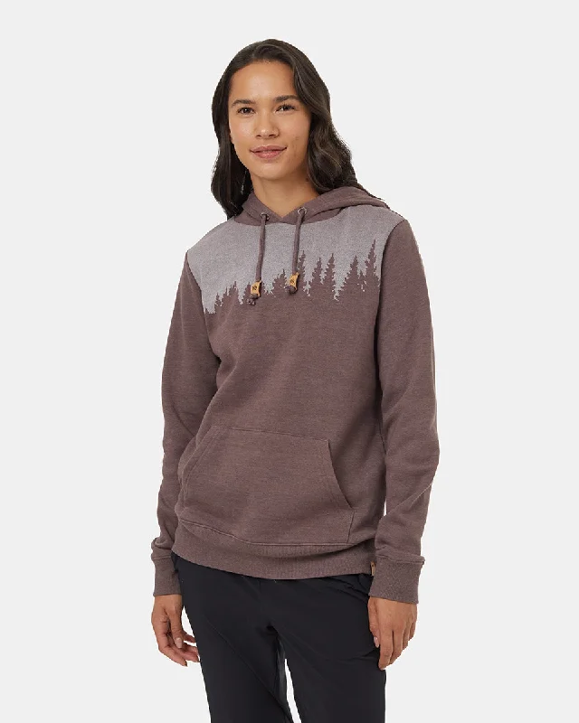 Juniper Hoodie Hoodie with Hem Embroidery Detailed Premium