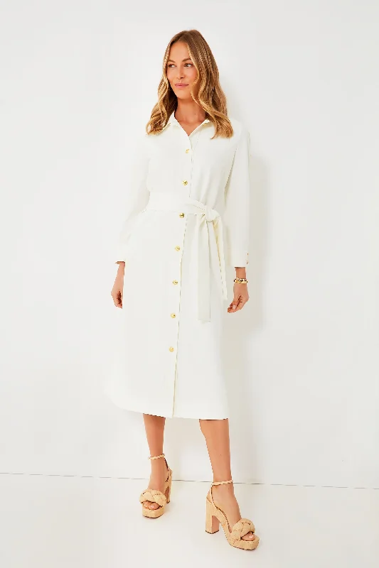 Cream Belted Sarah Dress Tunics Essential wardrobe