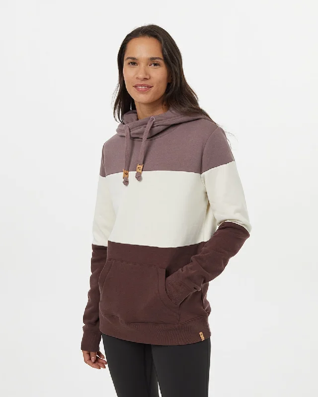 Blocked Banshee Hoodie Hoodie with Gradient Ombre Colorful