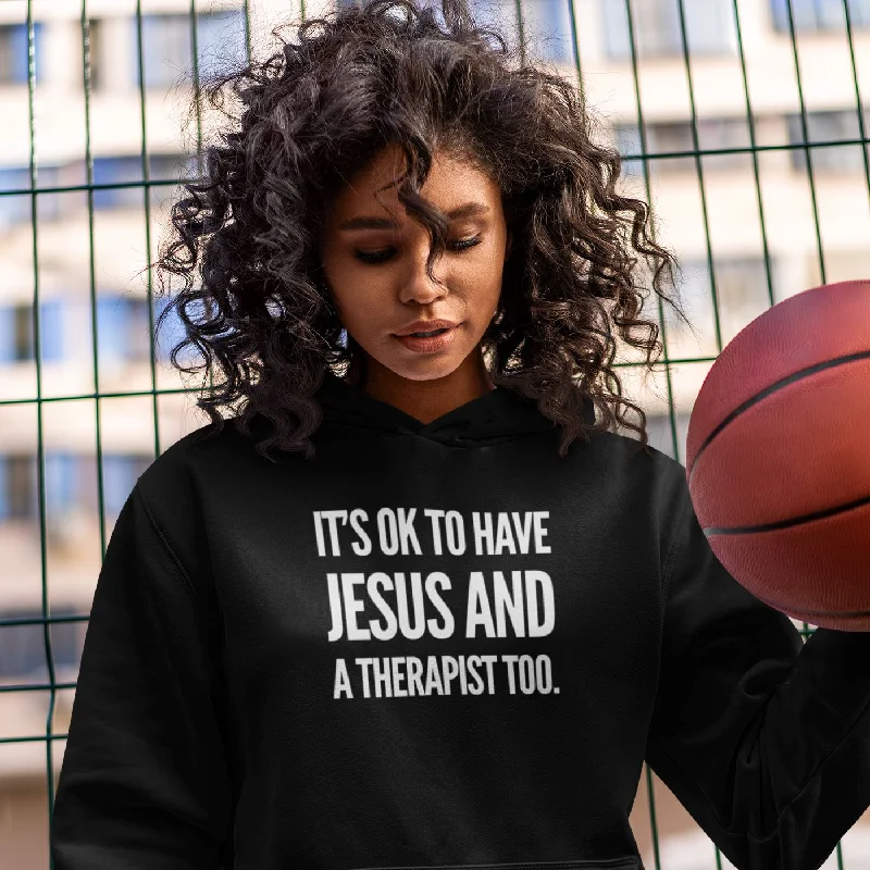 It's Ok | Unisex Hoodie Hoodie with Hem Ribbing Snug Secure