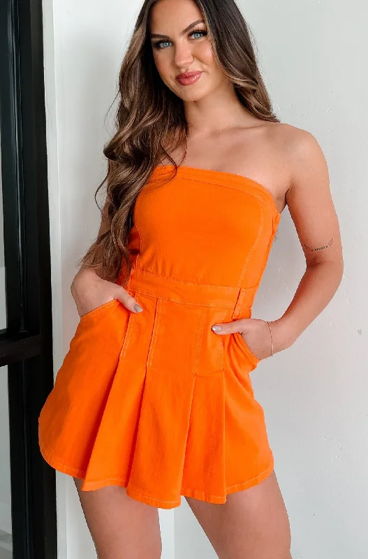 Vivid Dreams Shorts Lined Denim Mini Dress (Sunkist) Cozy Long Sleeve Mini Dress