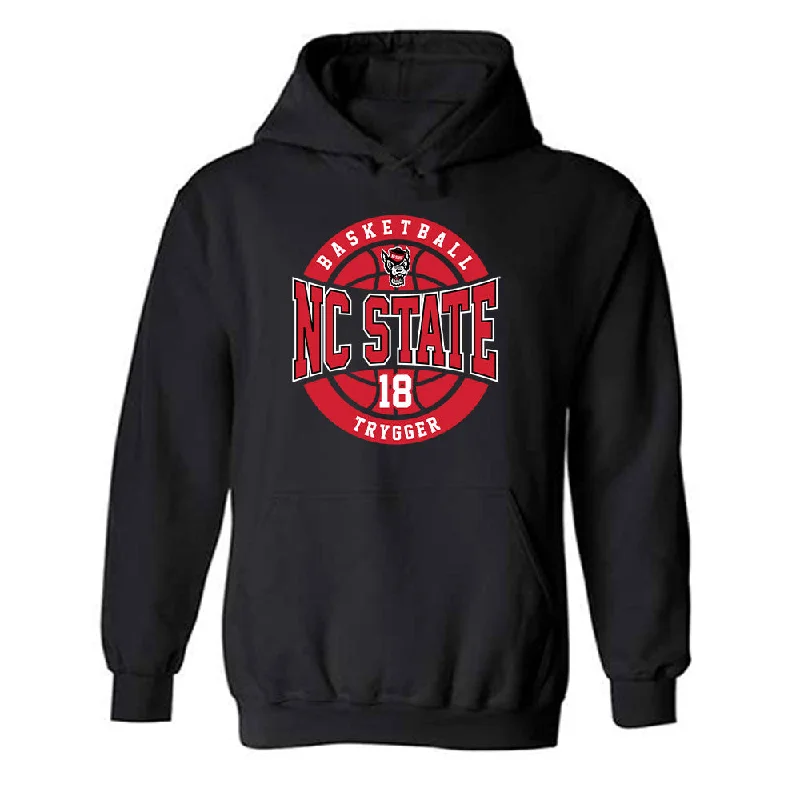 NC State - NCAA Women's Basketball : Tilda Trygger - Classic Fashion Shersey Hooded Sweatshirt Hoodie with Reflective Safety Nightwear