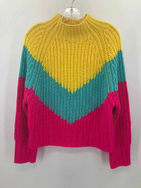 Pre-Owned Essentiel Antwerp Pink Size XS Sweater Chenille Brocade Lace
