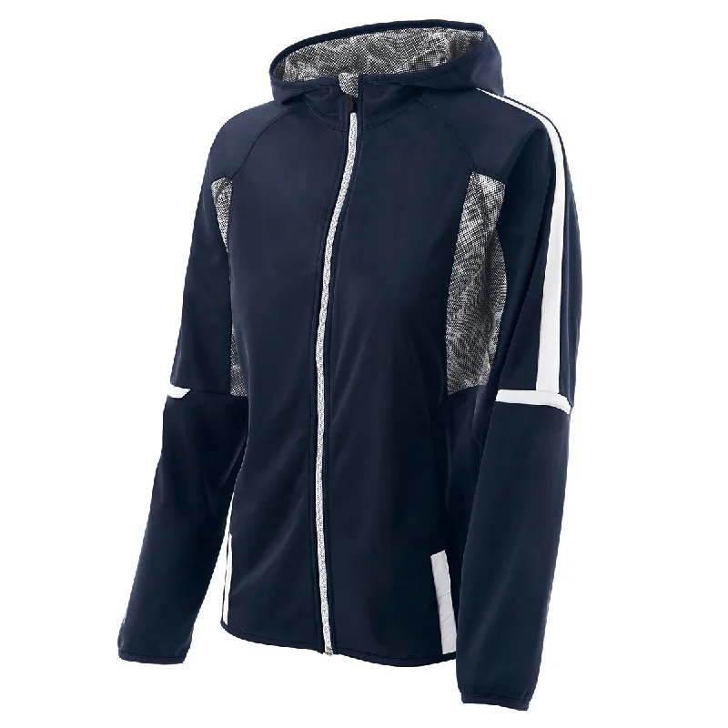 Navy/White/White Print