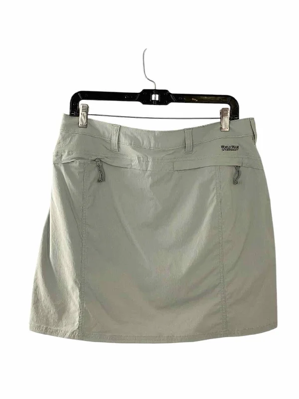 World Wide Sportsman Size 10 Powder Blue Skirt corduroy skirt cozy