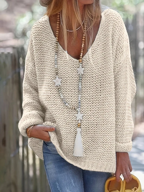 Bohemian Knit Sweater Velvet Chenille Corduroy
