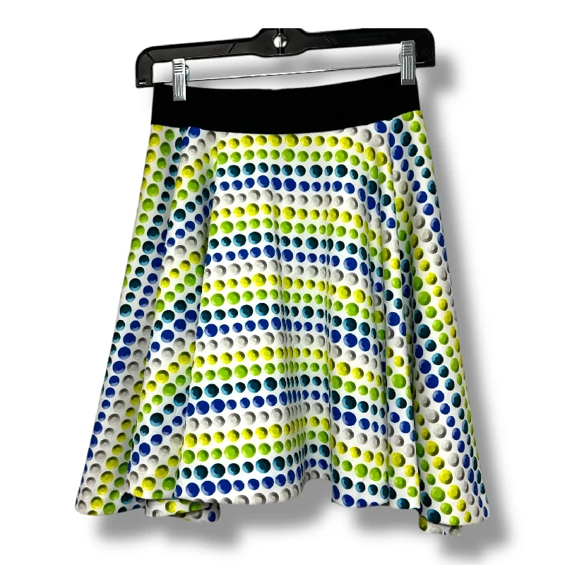 Skirt Designer By Milly In Multi-colored, Size: S linen skirt airy