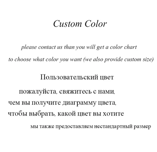Custom color