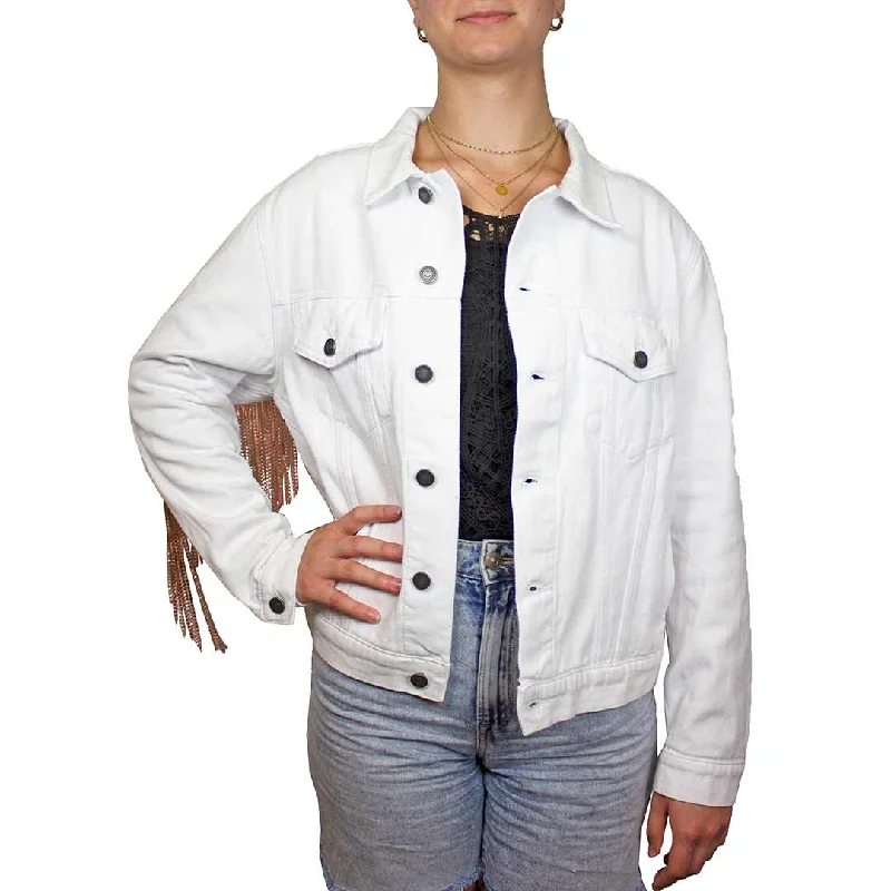 Daniel X Diamond Women's Bobbie Jean Jacket Rayon Fabric Velvet Fabric Corduroy Fabric