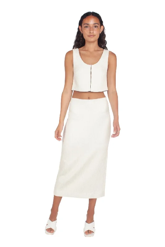 Lucia Top and Sofie Skirt Set wool skirt sturdy